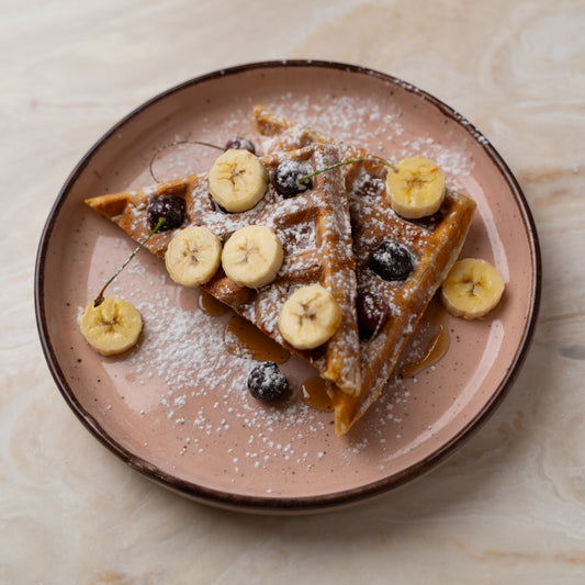 Vanilla Cinnamon Waffles