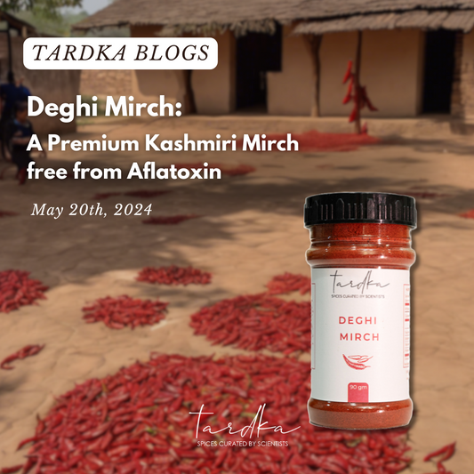 Tardka Spices' Deghi Mirch: A Premium Kashmiri Chili Free from Aflatoxin